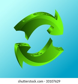 símbolo de reciclaje