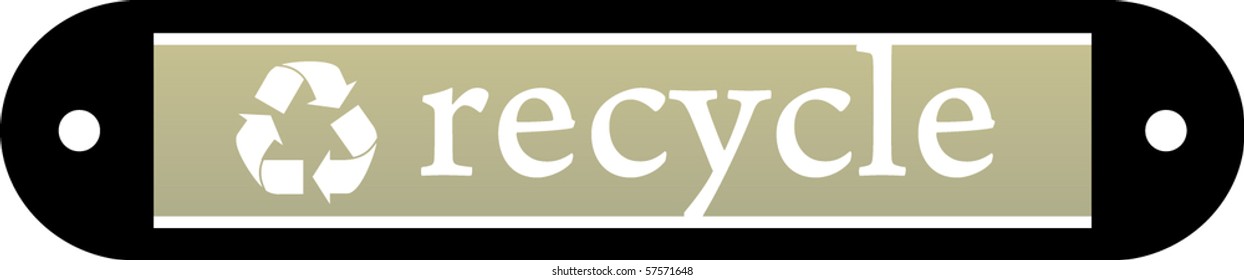 símbolo de reciclaje