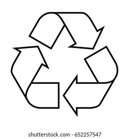 Recycling Symbol - Shutterstock ID 652257547
