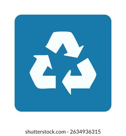The recycling symbol serves as a powerful visual reminder of the importance of recycling practices and our collective efforts to preserve the environment.