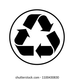 Recycling Symbol Vector
