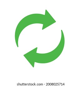 recycling symbol vector design Eps 10.