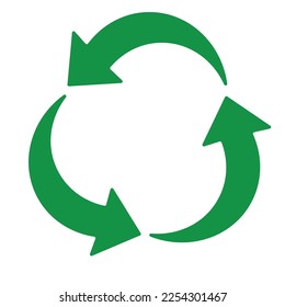 recycling symbol vector design EPS 10