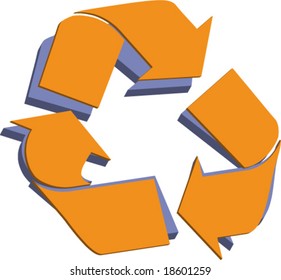 símbolos de reciclaje