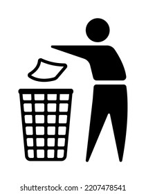 Símbolos De Reciclado Para El Plástico. Icono de vector