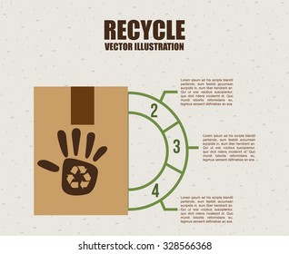 recycling transport design, vector illustration eps10 graphic 