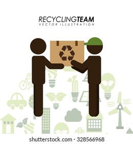 recycling transport design, vector illustration eps10 graphic 