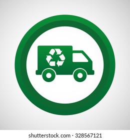 recycling transport design, vector illustration eps10 graphic 