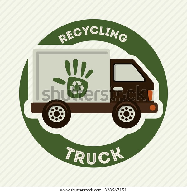 recycling transport design, vector illustration eps10\
graphic 