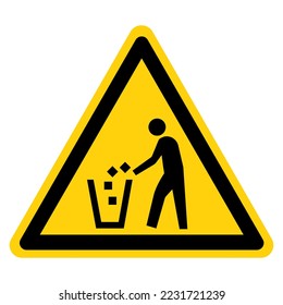 Recycling Trash Interest Symbol Sign, Vector Illustration, Isolate On White Background Label .EPS10