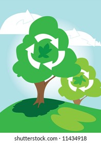 Recycling trees