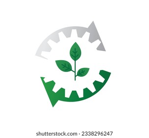 diseño de vectores de reciclaje. concepto de reciclado industrial.

