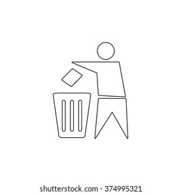 Recycling -  vector icon