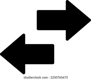 Wiederverwertung der Vektorsymbol Trend-Style-Illustration auf weißem Hintergrund.eps