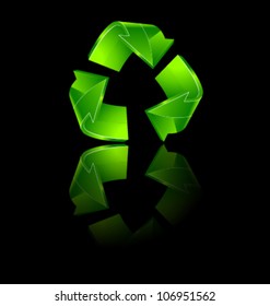 Recycling vector illustration