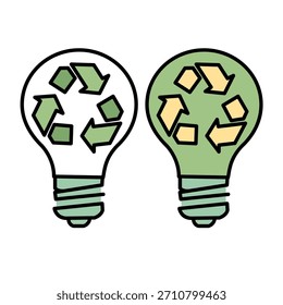 Icono de reciclaje y reducción de residuos