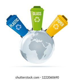 Recycling waste save the world