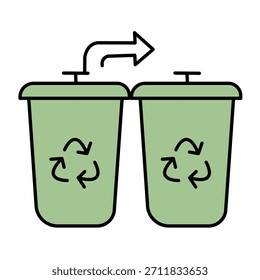 Sistema de reciclaje de residuos para un medio ambiente más limpio