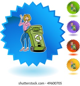 Recycling Woman