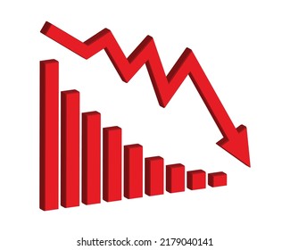 949 Company loss 3d chart Images, Stock Photos & Vectors | Shutterstock