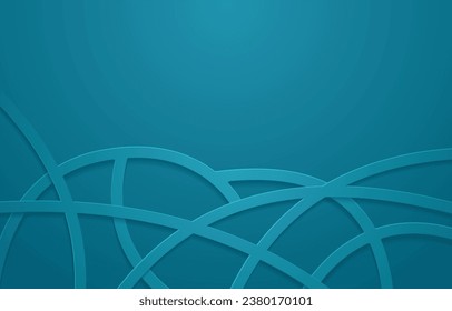 Red 3d papercut line background template. Background template with an elegant design concept for banner, flayer.