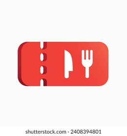red 3d percentage % off free food and drink coupon voucher