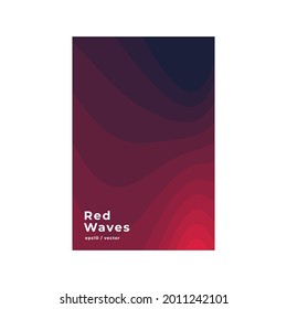 Red abctract background. Wallpaper. Poster template. Backdrop. Eps10 vector