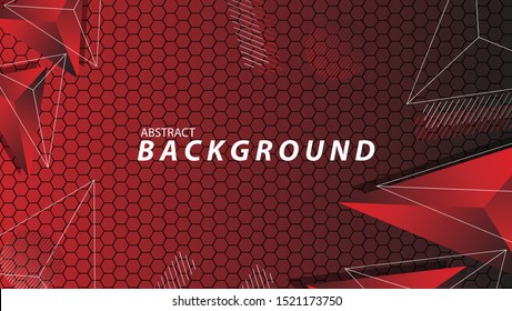 red abstrack background in a modern style