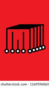 red abstract art