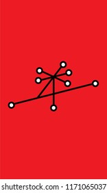 red abstract art