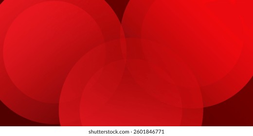 Red abstract art background. Dynamic shapes composition. Eps10 vector