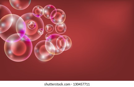red abstract background