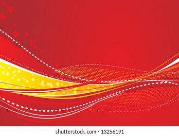 Red abstract background