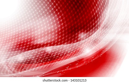 red abstract background