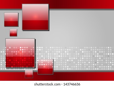 Red abstract background