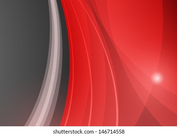Red abstract background 