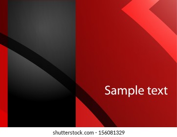 Red abstract background