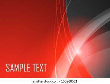 Red abstract background