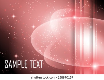 Red abstract background