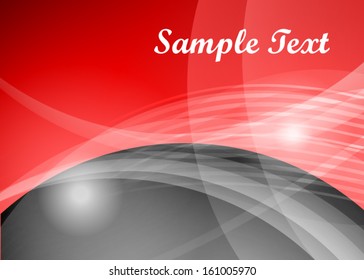 Red abstract background