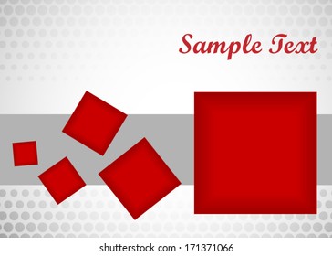 Red abstract background