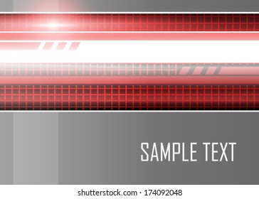 Red abstract background