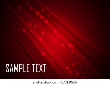 Red abstract background
