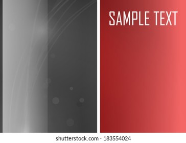Red abstract background