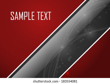 Red abstract background