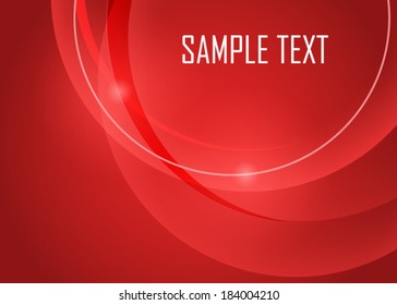 Red abstract background