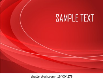 Red abstract background