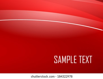 Red abstract background