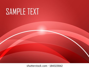 Red abstract background