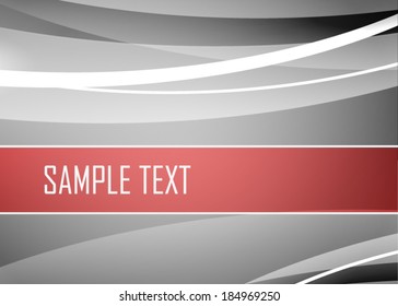 Red abstract background